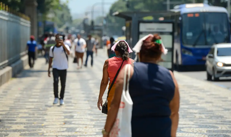 Em São Paulo, a temperatura deve subir até próximo de 35ºC