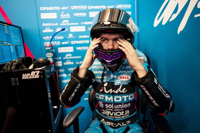 Daniel Holgado herdou pole position na Áustria