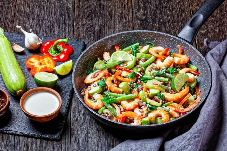 Salada morna mediterr&acirc;nea 