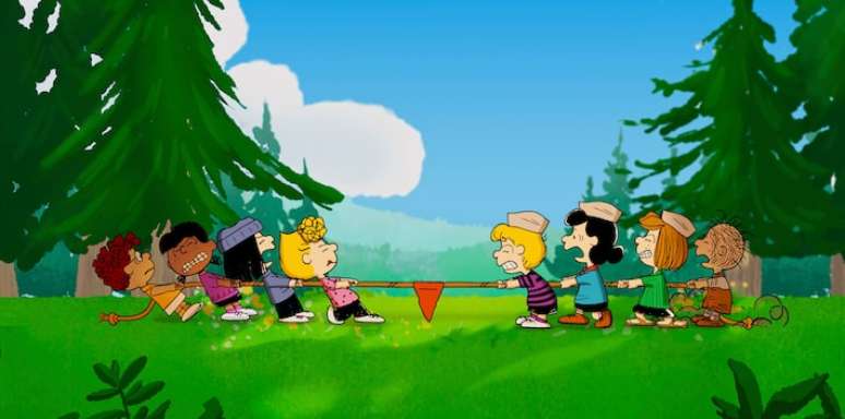 No especial, Sally Brown &eacute; uma das poucas crian&ccedil;as que n&atilde;o gosta do acampamento de ver&atilde;o