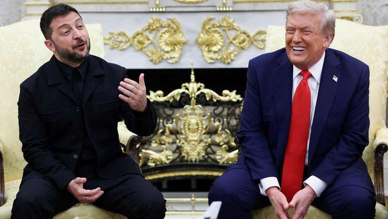 Zelensky agradeceu seis vezes a Trump e ao governo americano nos primeiros minutos em que falou
