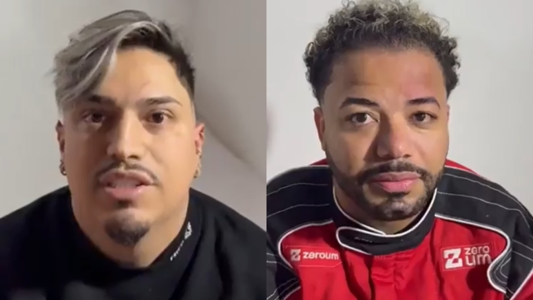 Israel Nata Vicente e Hytalo Santos