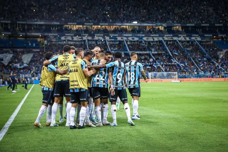 Gr&ecirc;mio vence o Atl&eacute;tico-MG por 3 a 1 no Brasileir&atilde;o (FOTO: LUCAS UEBEL/GR&Ecirc;MIO FBPA)