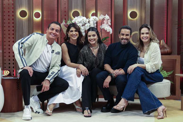 Leo Dias, Fernanda Bande, Ana Paula Renault, JP Vergueiro, P&acirc;mela Lucciola no Melhor da Tarde
