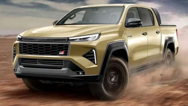 Proje&ccedil;&atilde;o Toyota Hilux 2026