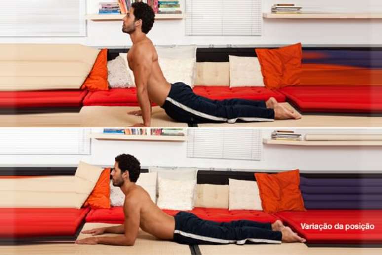 Ardha Bhujangasana &mdash; meia cobra