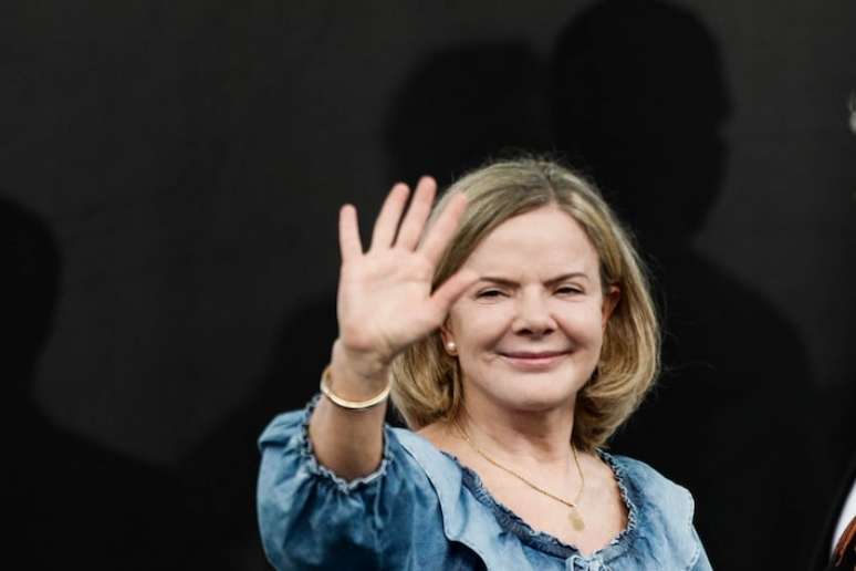 A ministra Gleisi Hoffmann criticou o governador de São Paulo