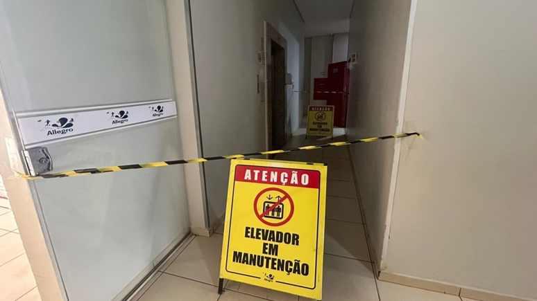 Homem de 42 anos morre prensado em elevador após gritar por socorro
