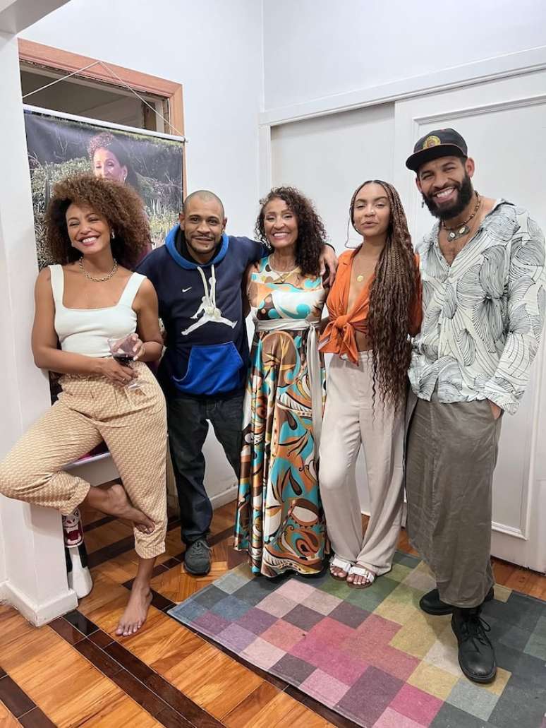 Sheron Menezzes e os irm&atilde;os