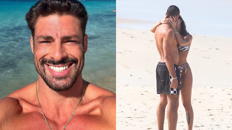 Cauã Reymond desconversa sobre romance após flagra com modelo