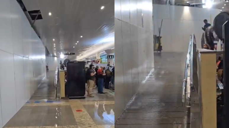 Aeroporto Internacional de Belém sofreu alagamento no dia 15 de agosto