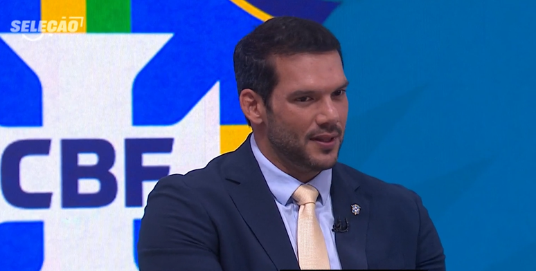 Samir Xaud, presidente da Confederação Brasileira de Futebol (CBF)