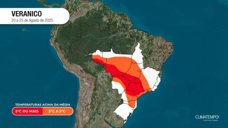 According to Climatempo, the holiday period extends until next Monday 25.
