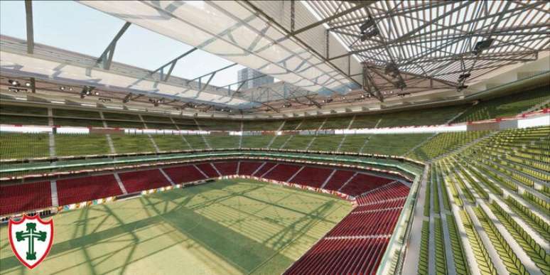 Novo estádio da Portuguesa é projetado para receber até 46 mil torcedores.