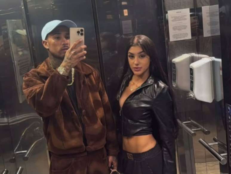 Bia Miranda e Gato Preto se envolvem em acidente na Faria Lima, em São Paulo