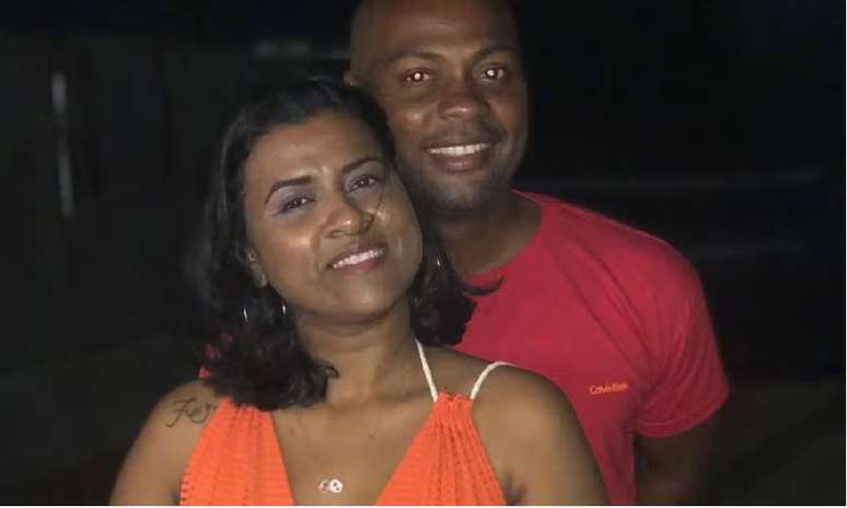 Laina Santana Costa Guedes, de 37 anos e Ramon Guedes