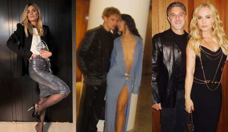 Carolina Dieckmmann, Juliano Floss, Marina Sena, Luciano Huck e Ang&eacute;lica