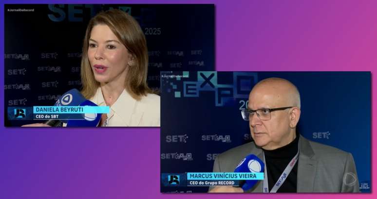 Os CEOs do SBT e da Record na SET Expo: o telespectador poder&aacute; interagir com os programas de TV conectados &agrave; internet
