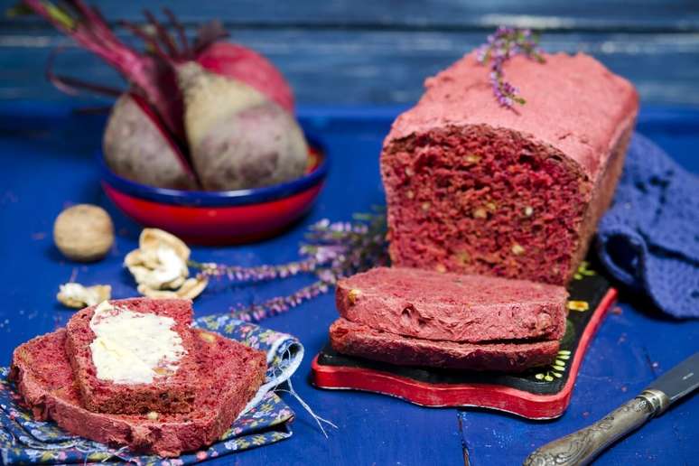 P&atilde;o de beterraba 