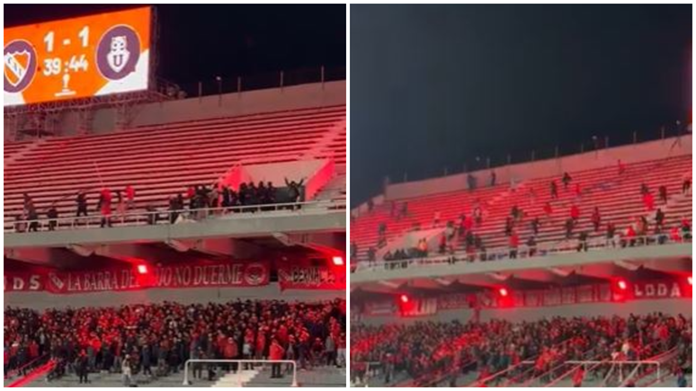 Cenas de barbárie em Avellaneda, no jogo entre Independiente e Universidad de Chile, pela Copa Sul-Americana