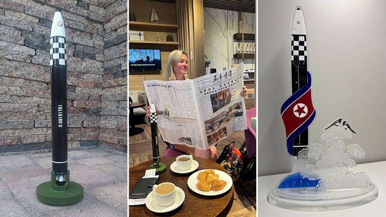 Modelos de foguetes norte-coreanos estavam &agrave; venda por US$ 40 (cerca de R$ 220)