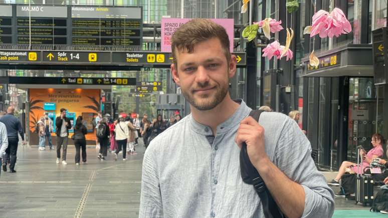 Oskar Damkjaer considera o trajeto entre Copenhague e Malm&ouml; conveniente