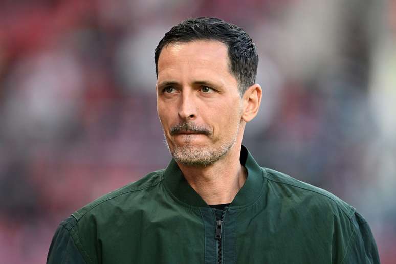 Dino Toppmoller, t&eacute;cnico do Eintrach Frankfurt 