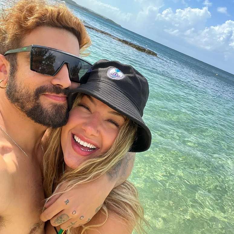 Caio Castro e Daia de Paula namoraram at&eacute; 2023
