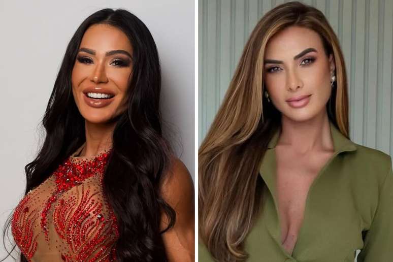 Gracyanne Barbosa e Nicole Bahls 