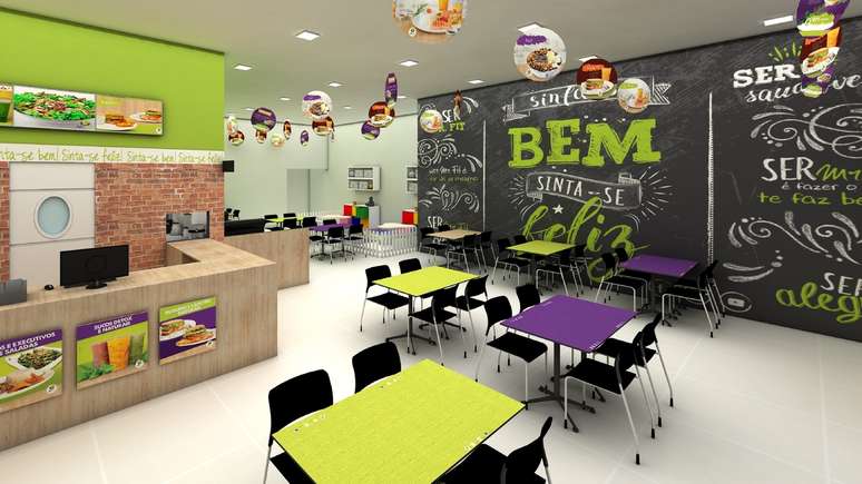 A rede Mr. Fit conta com opções de restaurantes, cafeterias e venda de congelados por delivery