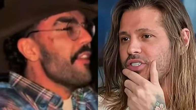 Video: Luan Pereira is concerned with showing the injured face after a fight with Dolabella Video: Luan Pereira is concerned with showing the injured face after a fight with Dolabella