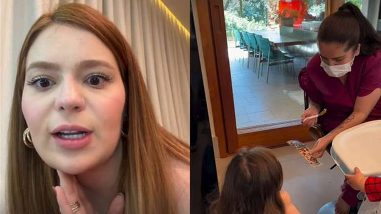 VIIH TUBE reveals the reason for only a nanny to wear mask with their children: “She …” VIIH TUBE reveals the reason for only a nanny to wear mask with their children: “She …”