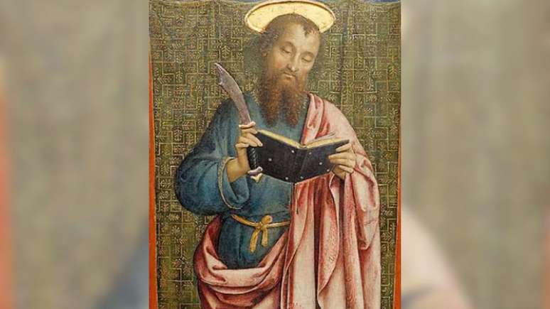 St. Bartolomeu, one of the twelve apostles of Jesus