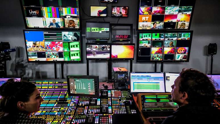 Os EUA, o Reino Unido, o Canad&aacute; e a Uni&atilde;o Europeia impuseram restri&ccedil;&otilde;es &agrave; RT