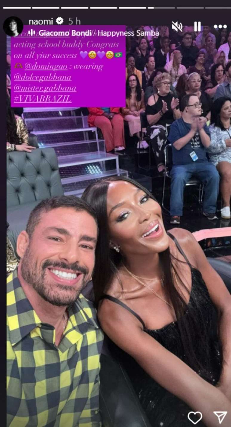 Naomi Campbell collides when it comes to Sunday Cau Roymond; See the moment