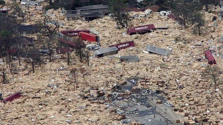 Katrina &eacute; considerado o furac&atilde;o "caro" da hist&oacute;ria pela escala de destrui&ccedil;&atilde;o que deixou nos EUA