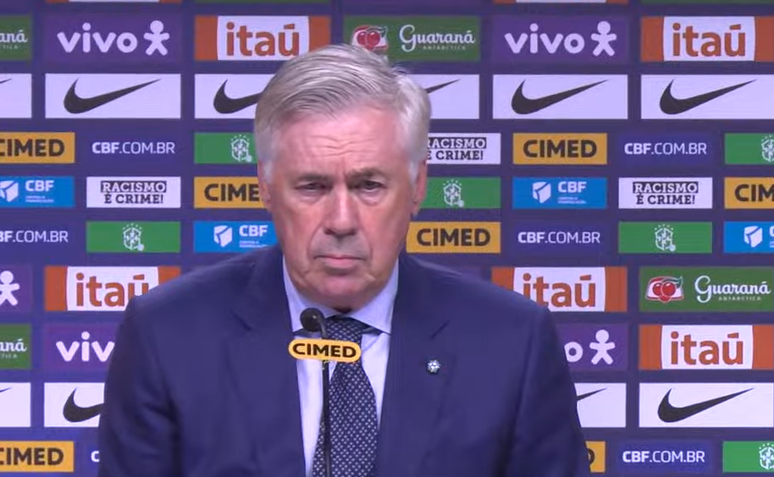 Carlo Ancelotti faz convocação nesta segunda-feira, 25, para a próxima Data Fifa