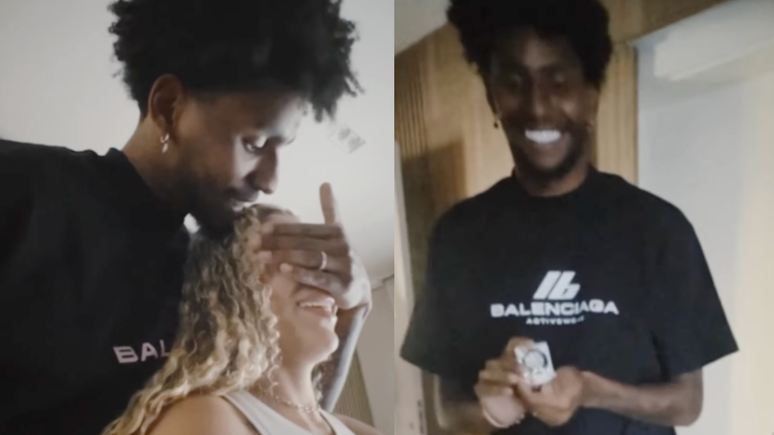 Corinzi’s goalkeeper asks his girlfriend in marriage in a romantic way