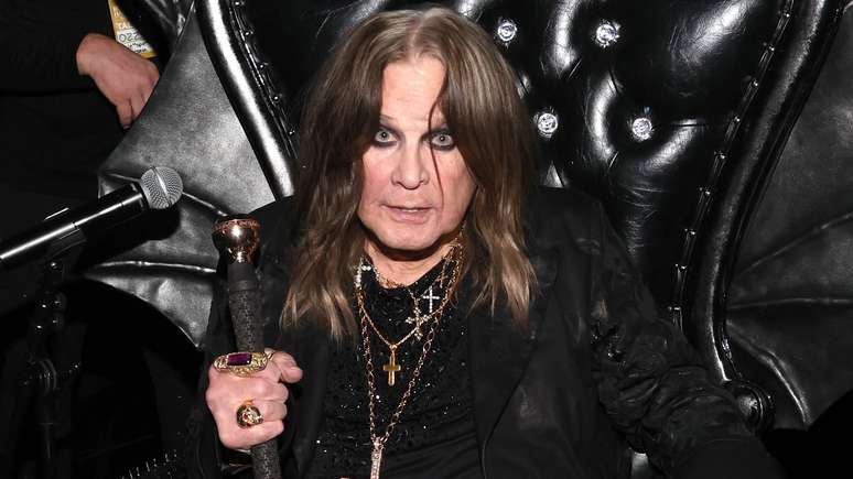 Ozzy Osbourne, a voz do Black Sabbath, em 2024 -