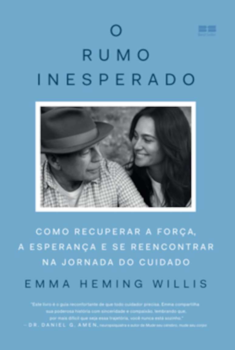 Capa de 'O Rumo Inesperado', livro de Emma Heming Willis, esposa de Bruce Willis.
