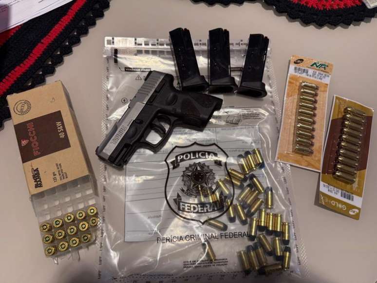 PF também encontrou armas e munições na Operação Sinal de Fumaça II