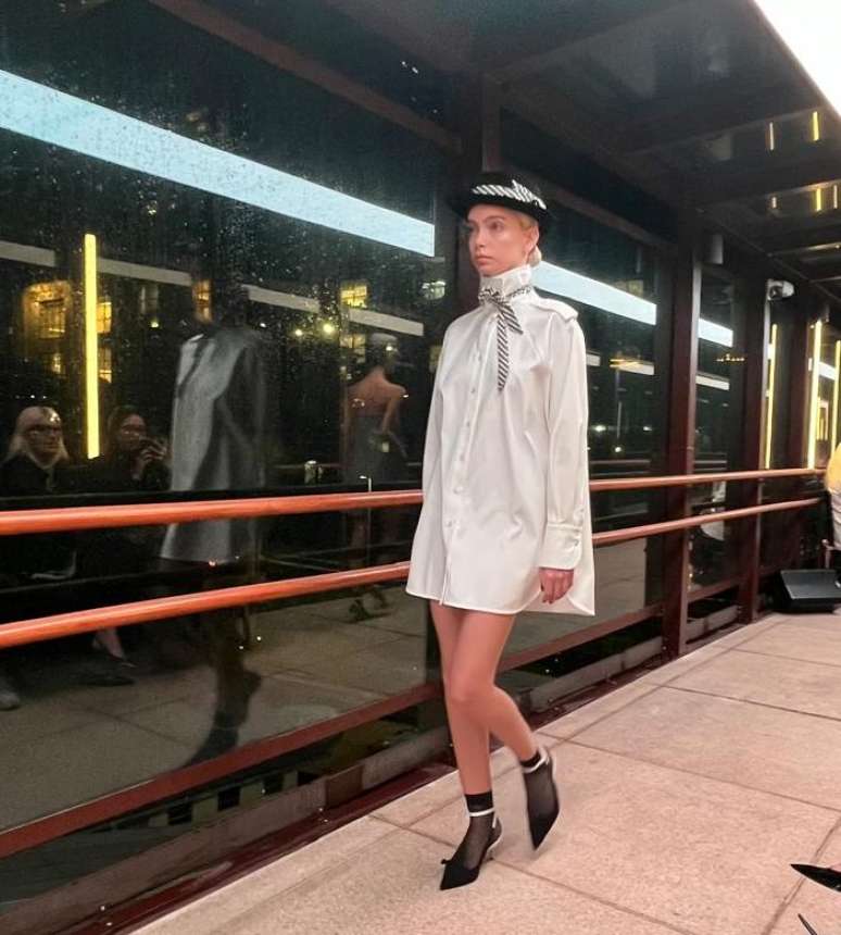 Look da cole&ccedil;&atilde;o Carol Bassi Visita Conrado Segreto 