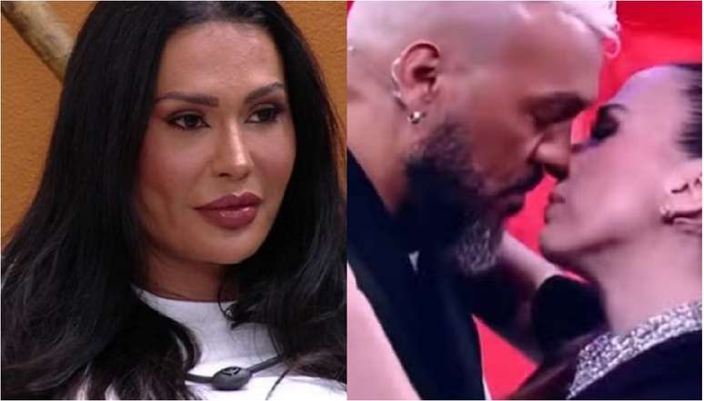 E o Rafa Vitti? Tatá beija Belo e debocha de Gracyanne Barbosa