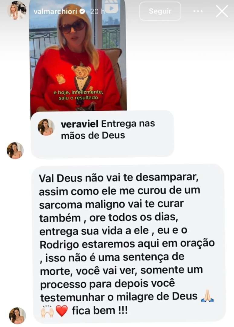Vera viel Marchiori message. Vera viel Marchiori message.