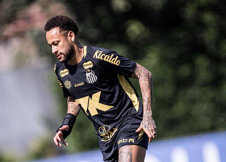 Neymar ainda n&atilde;o participou de treinamentos sob o comando de Vojvoda &ndash;