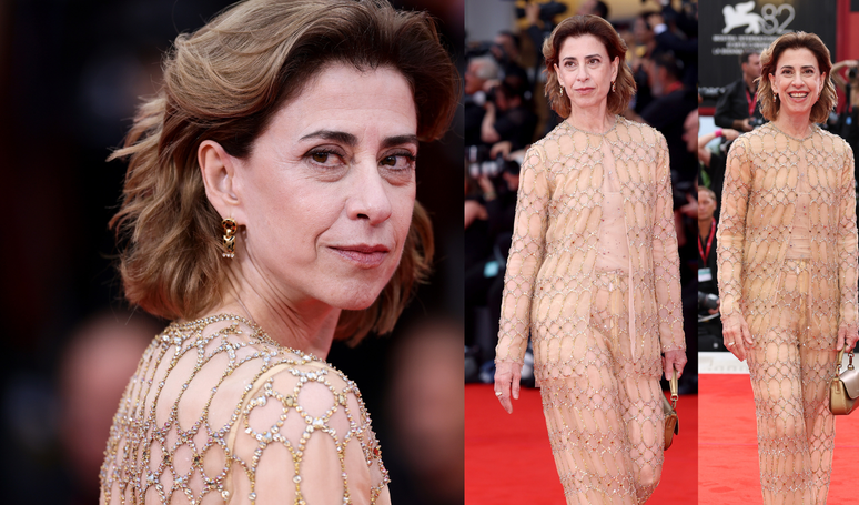 Totally elegant and international! Fernanda Torres bets on a powerful Armani look to represent Brazil at the Venice Festival 2025; See the photos