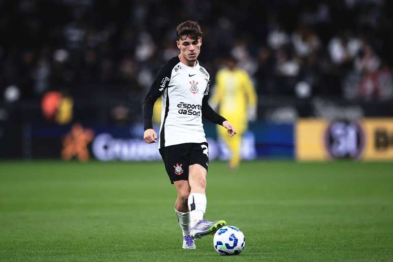 Breno Bidon (Corinthians) durante jogo contra o Bahia, no dia 16.08.2025