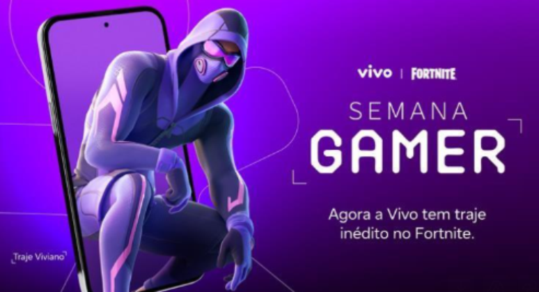 Viviano é o traje exclusivo da Vivo no Fortnite 