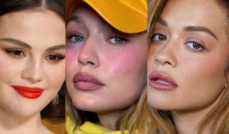 The best place to use the blush based on the shape of your face, according to a make -up artist