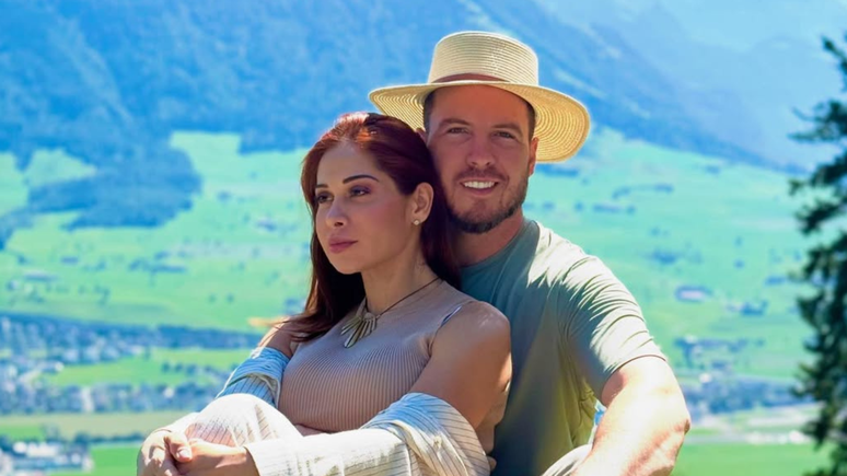 Maíra Cardi e Thiago Nigro na Suíça
